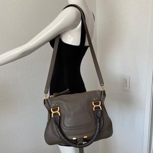 CHLOE Marcie Leather crossbody.